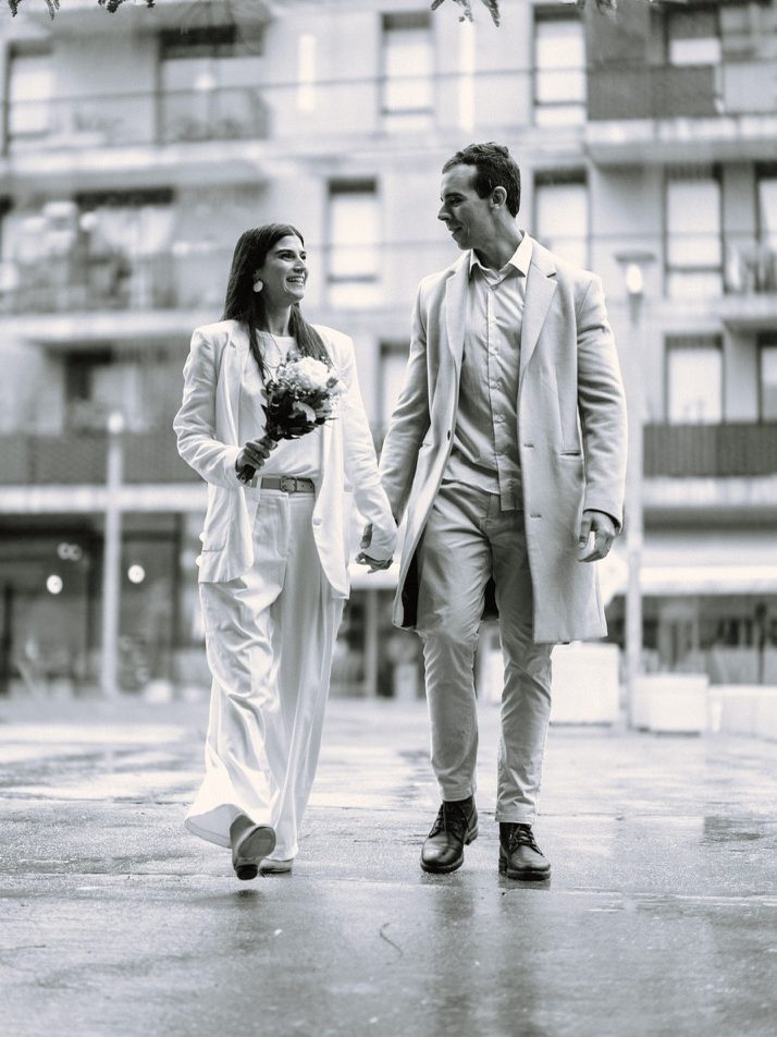 Foto de Lucía y Martín